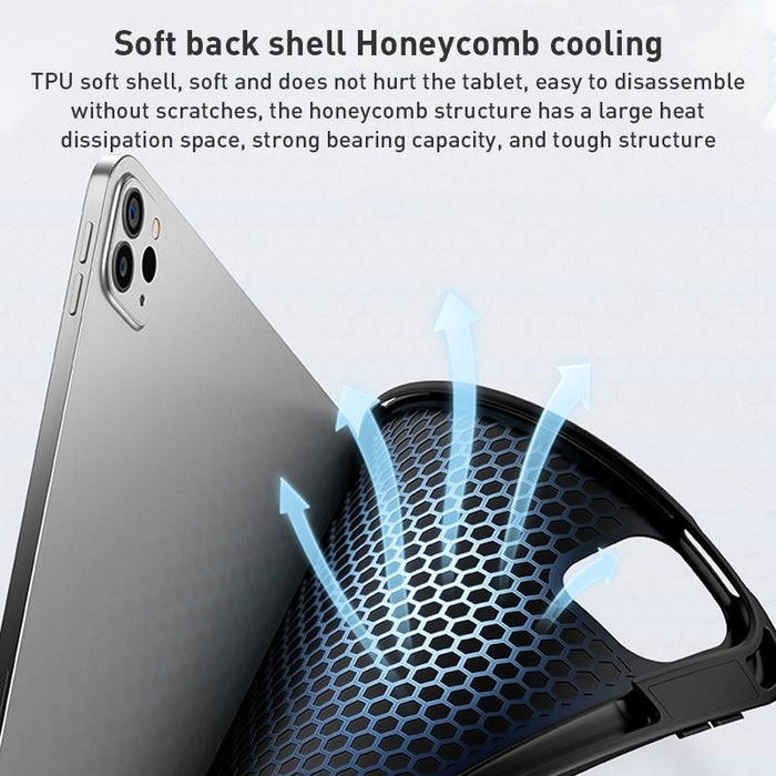 Skin Feel Magnetic Detachable Keyboard Tablet Case