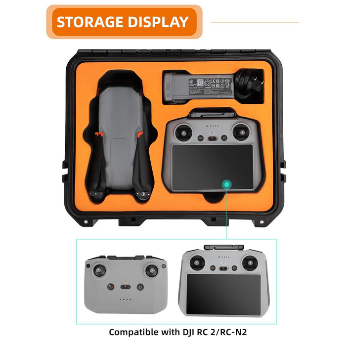 Large Capacity Waterproof Shock Proof Hard Travel Case