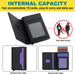 Rfid Anti Theft Detachable Card Bag Leather Phone Case