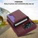 Rfid Anti Theft Detachable Card Bag Leather Phone Case