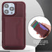 Rfid Anti Theft Detachable Card Bag Leather Phone Case