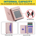 Rfid Anti Theft Detachable Card Bag Leather Phone Case