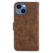 Little Tiger Embossed Leather Phone Case For Iphone 15