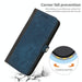 Side Buckle Double Fold Hand Strap Leather Phone Case