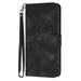 Line Pattern Skin Feel Leather Phone Case For Iphone 15