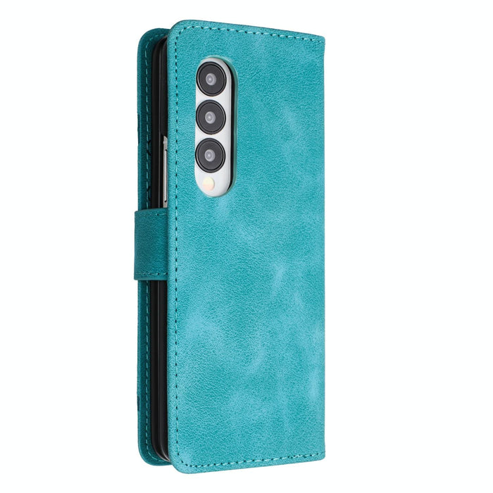 Leather Phone Case With Line Pattern Smooth Skin Feel