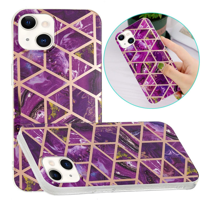 Electroplating Soft Tpu Phone Case For Iphone 15