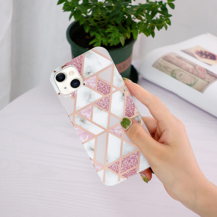 Electroplating Soft Tpu Phone Case For Iphone 15