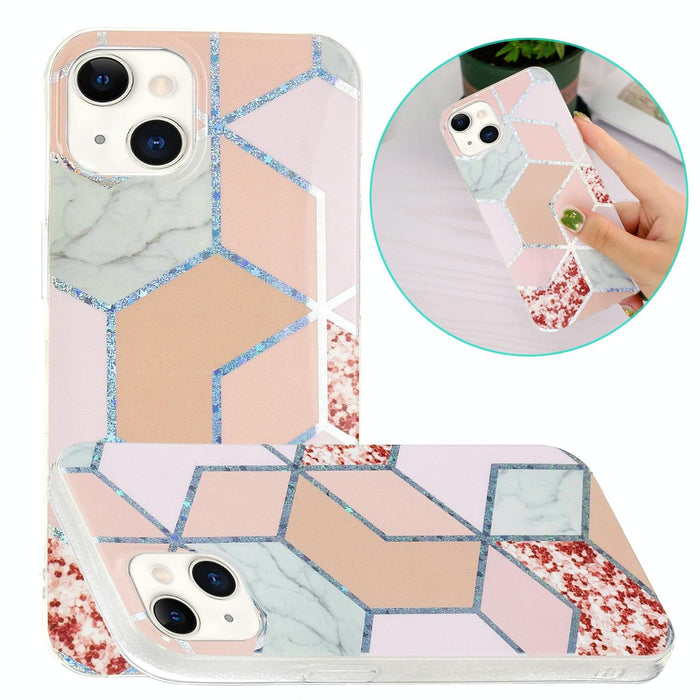 Electroplating Soft Tpu Phone Case For Iphone 15