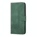 Cubic Skin Feel Flip Leather Phone Case For Iphone 15