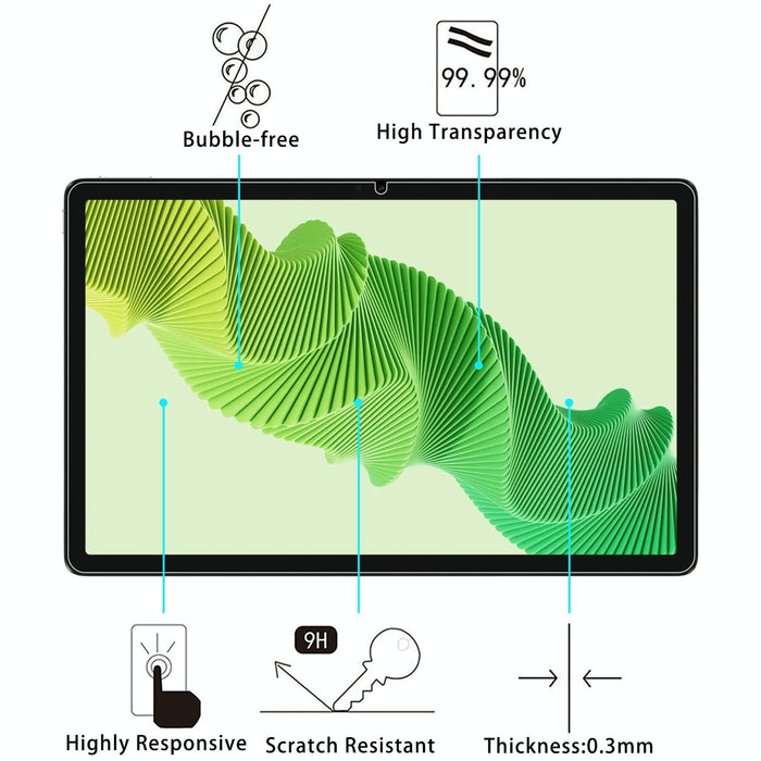 For Realme Pad 2 11.5 2Pcs 9H 0.3Mm Explosion-Proof Tempered Glass Film