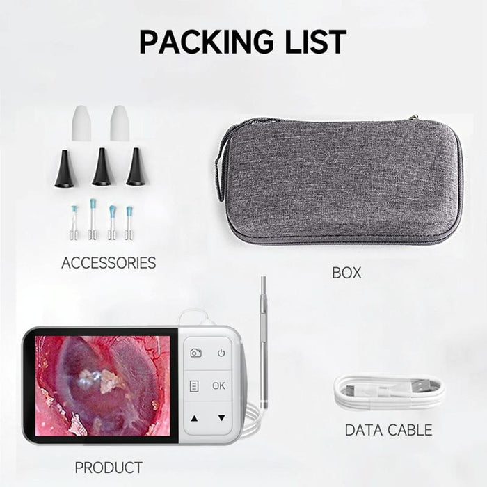 C02 Visible Ear Spoon With 4.5 Inch Sreen