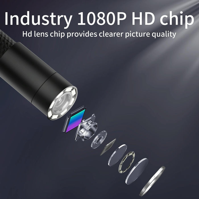 F180 8Mm Lens 360 Degree Free Spins Automotive Repair Endoscope Spec 1.5M Rigid Tube