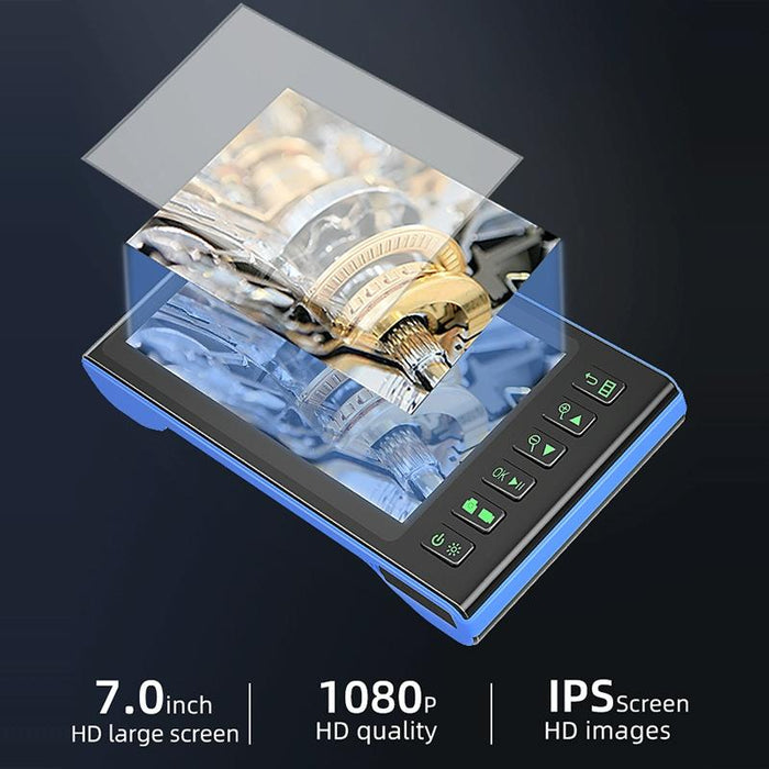 5.5Mm Single Lens 7 Inch Screen Industrial Endoscope Spec 2M Tube