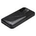 Imitation Crocodile Leather Back Phone Case With Holder