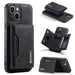 Dg.ming M2 Series 3 Fold Card Bag Wallet Leather Phone Case