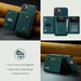 Dg.ming M2 Series 3 Fold Card Bag Wallet Leather Phone Case