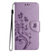 Butterfly Flower Pattern Flip Leather Phone Case For Iphone