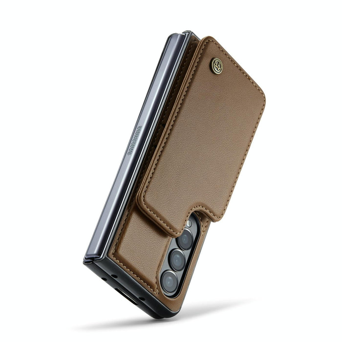 Rfid Business Leather Phone Case For Samsung Galaxy z Fold