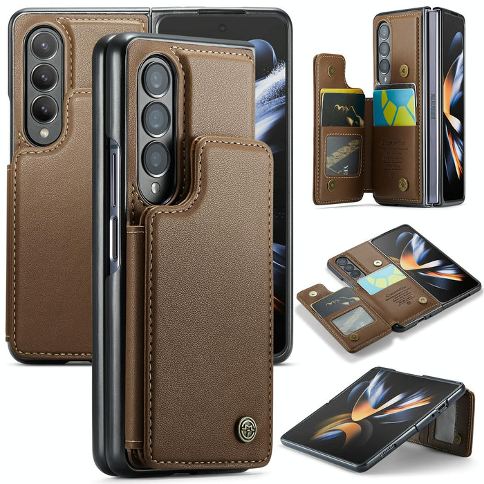 Rfid Business Leather Phone Case For Samsung Galaxy z Fold