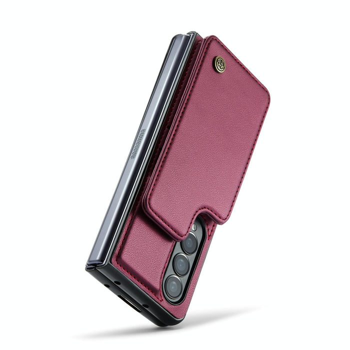 Rfid Business Leather Phone Case For Samsung Galaxy z Fold