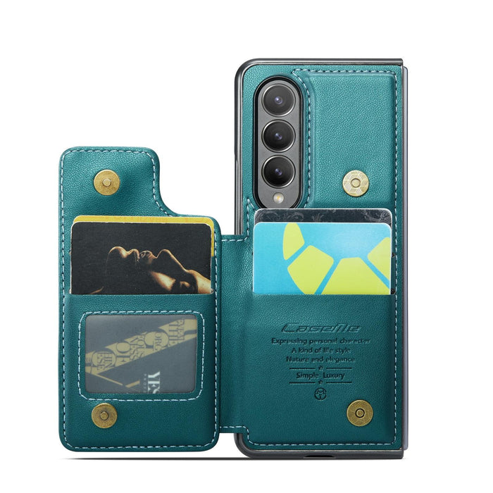 Rfid Business Leather Phone Case For Samsung Galaxy z Fold