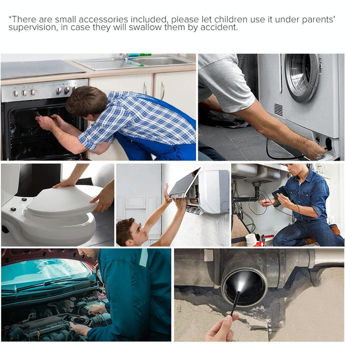 Ulefone Endoscope E1 Ip67 Waterproof 3 In 1 Endoscope For Ulefone Power Armor 21 / 19 / 18T / 16 Pro / 13 / Armor Pad Black