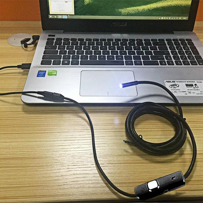 Waterproof Micro Usb Endoscope Hard Tube Inspection Camera For Parts Of Otg Function Android Mobile Phone With 6 Leds Lens Diameter 8Mm