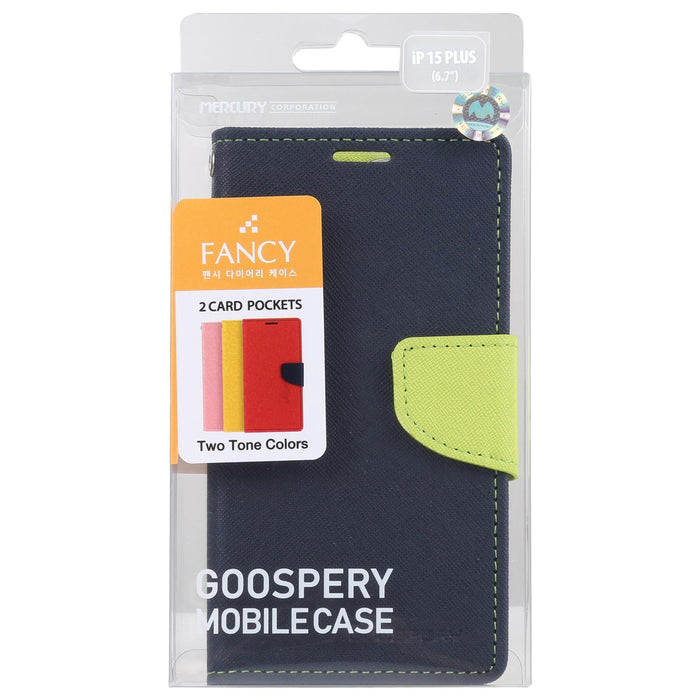 Goospery Fancy Diary Cross Texture Leather Phone Case