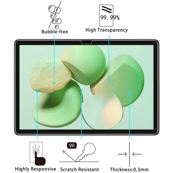 For Htc A101 10.1 / 103 Plus 10.1 2Pcs 9H 0.3Mm Explosion-Proof Tempered Glass Film