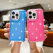 Glitter Powder 3 In 1 Tpu Pc Phone Case For Iphone 15