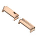 1 Pair Metal Watch Band Connector Rose Gold