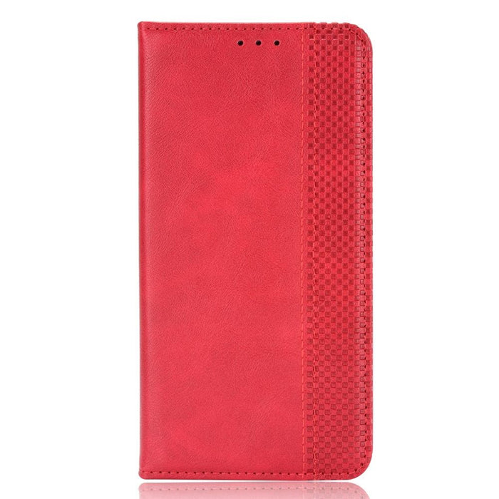 Magnetic Buckle Retro Texture Leather Phone Case For Iphone