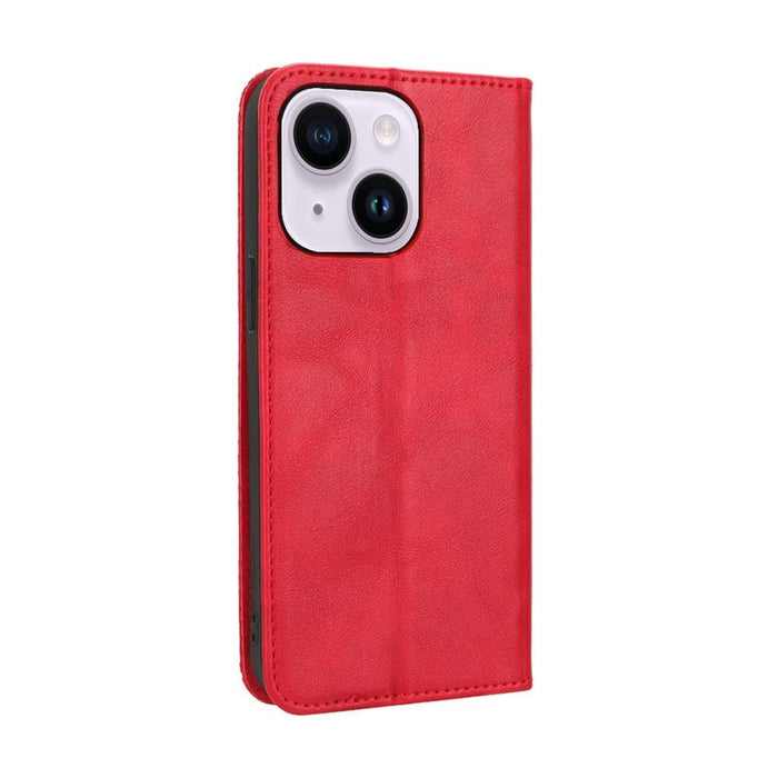 Magnetic Buckle Retro Texture Leather Phone Case For Iphone