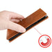 Magnetic Buckle Retro Texture Leather Phone Case For Iphone