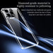 Sulada Tpu Frame Tempered Glass Phone Case For Iphone 15