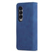 Smooth Calf Texture Leather Phone Case For Samsung Galaxy z