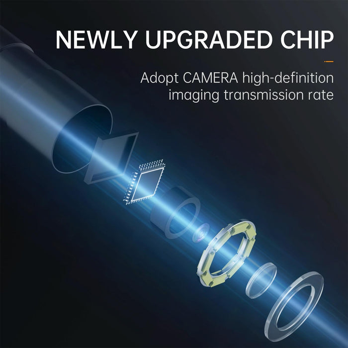 8Mm Front Lenses Detachable Industrial Pipeline Endoscope With 4.3 Inch Screen Spec 10M Tube