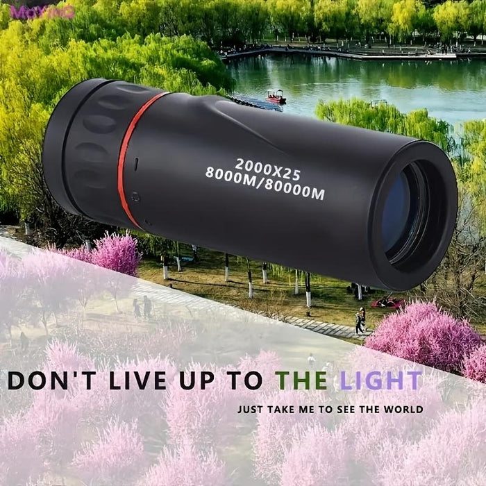 2000X25 3.6 Inch 12X Hd Magnification Monocular High Power Telescope