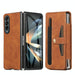 Folding Leather Phone Case For Samsung Galaxy z Fold 4