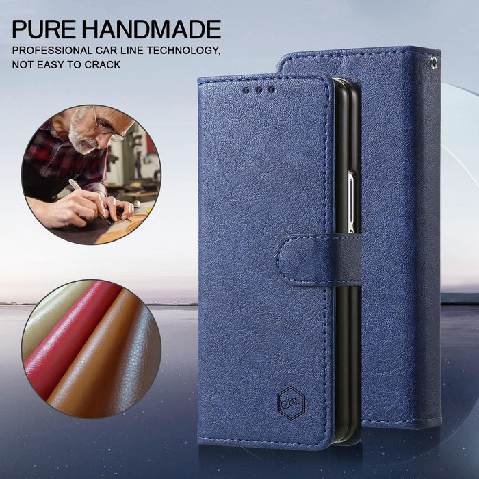 Leather Texture Pu Tpu Phone Case For Samsung Galaxy z Fold