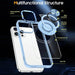 Magnetic Rotating Ring Holder Acrylic Phone Case For Iphone