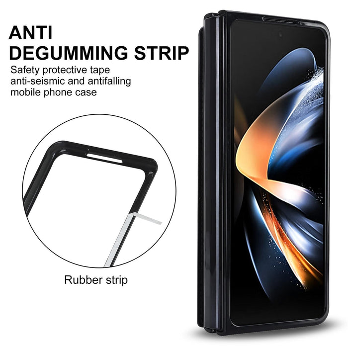 Foldable Phone Case With Double Buckle And Pen Slot