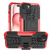 Tire Texture Tpu Pc Phone Case With Holder For Iphone 15