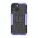 Tire Texture Tpu Pc Phone Case With Holder For Iphone 15