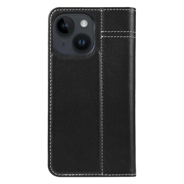 Gebei Top Grain Horizontal Flip Leather Phone Case