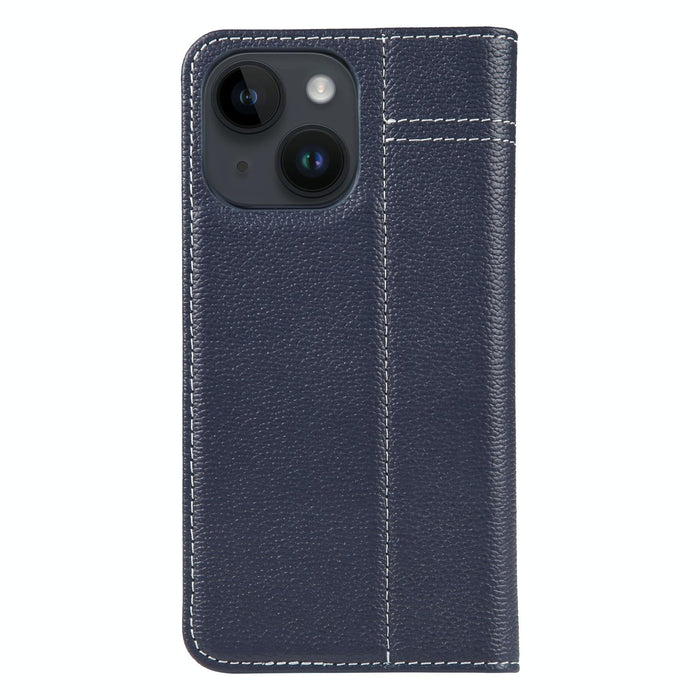 Gebei Top Grain Horizontal Flip Leather Phone Case