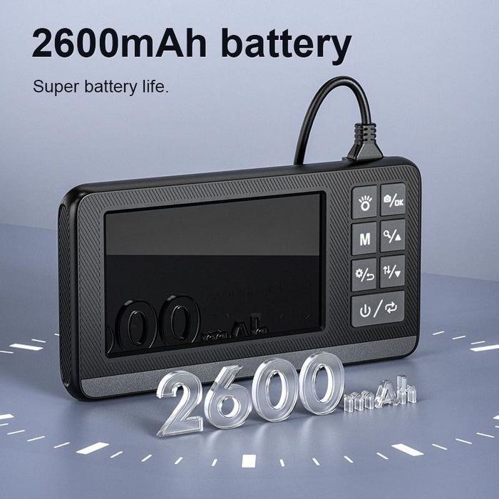 8Mm Single Lenses Industrial Pipeline Endoscope With 4.3 Inch Hd Screen Spec 3M Tube