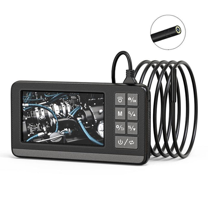 8Mm Single Lenses Industrial Pipeline Endoscope With 4.3 Inch Hd Screen Spec 10M Tube