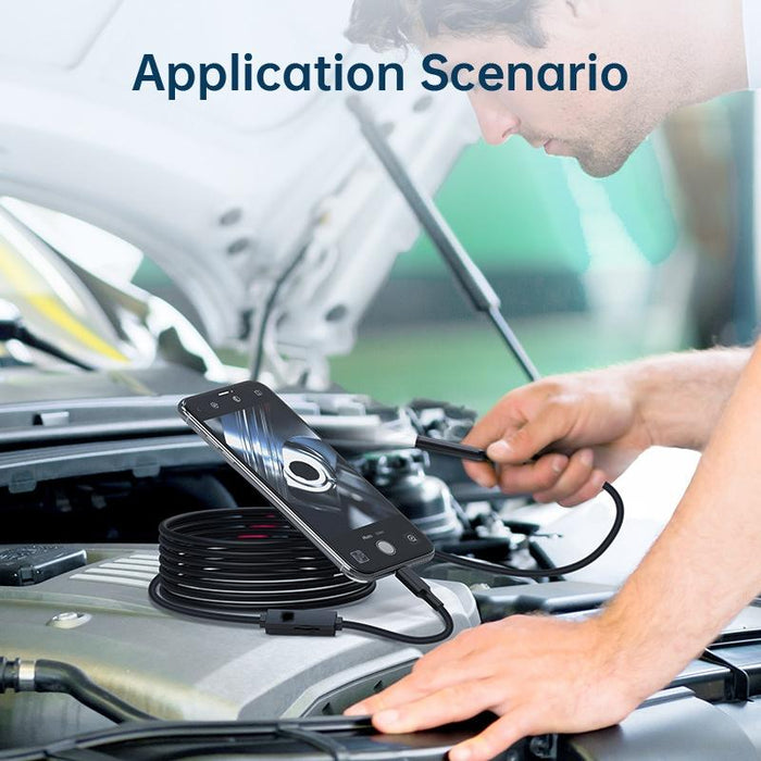 8Mm Lenses 2Mp Hd Industry Endoscope Support Mobile Phone Direct Connection Length 1M